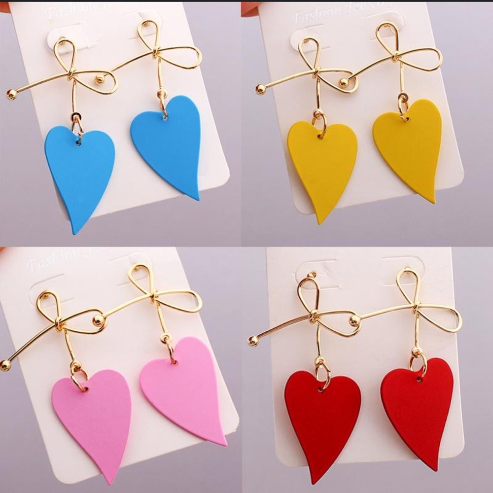 Heart-Shaped Earrings
